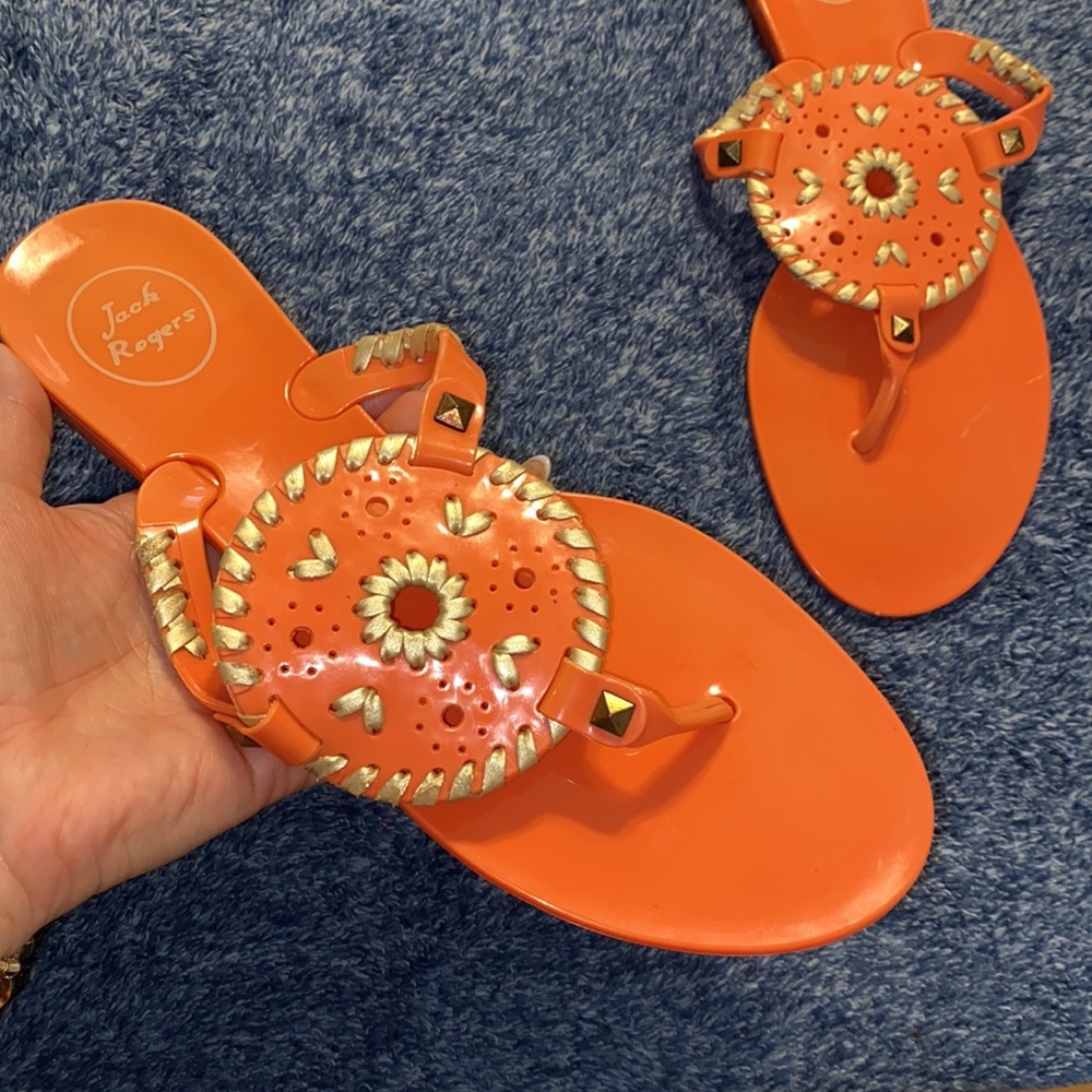 Jack Rogers jelly sandals size 9